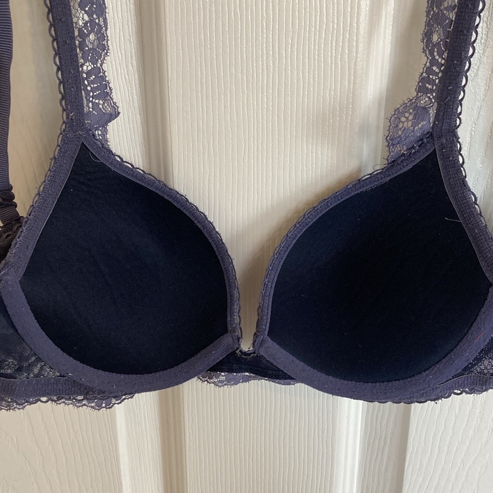 Victoria’s Secret Push Up Bra 32B Lace Dream Angels - Picture 3 of 5